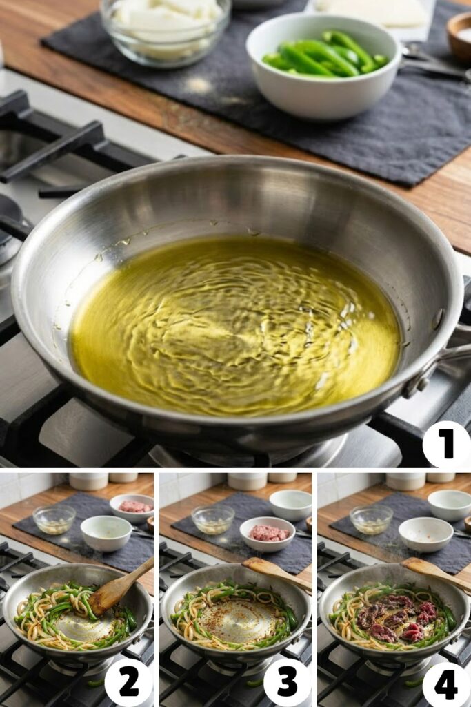 15-Minute Trader Joe's Shaved Beef Skillet Recipe