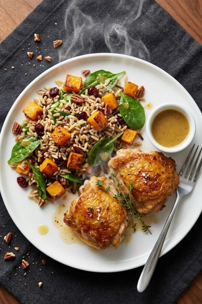Trader Joes Harvest Blend Recipe With Squash & Cranberries