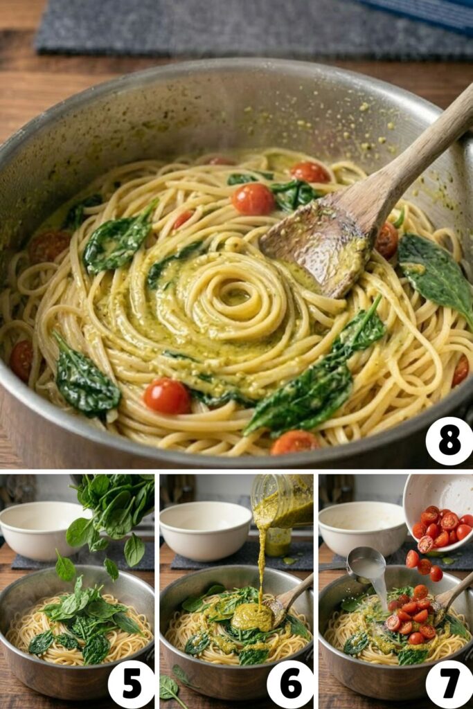 Trader Joe's Lemon Pesto Pasta Recipe