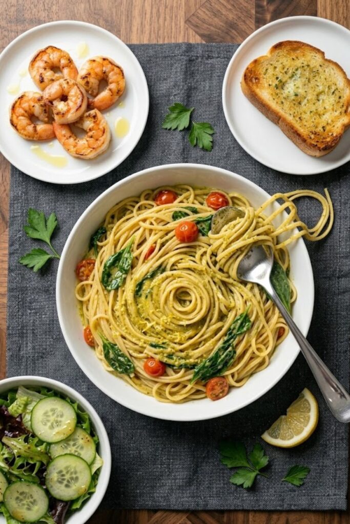 Trader Joe's Lemon Pesto Pasta Recipe