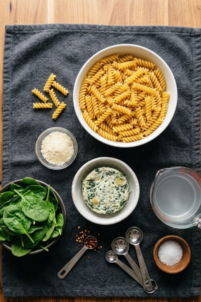 Trader Joes Spinach Artichoke Pasta Recipe