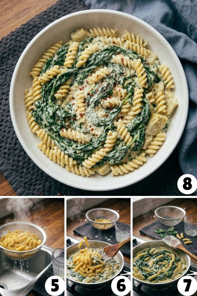 Trader Joes Spinach Artichoke Pasta Recipe