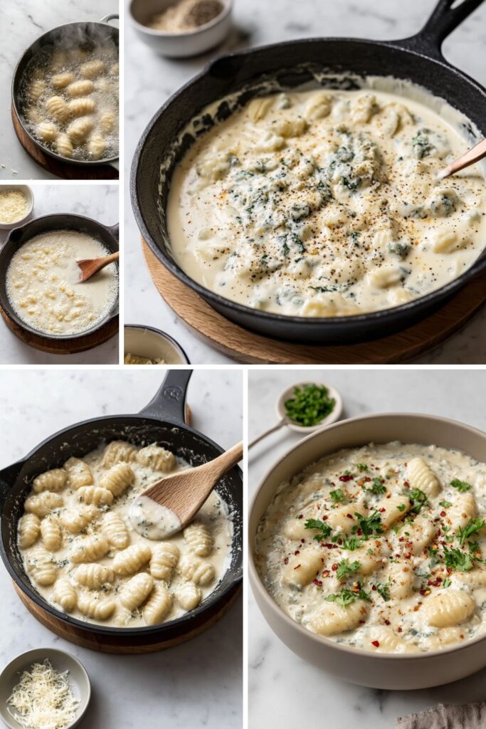 Trader Joe's Gorgonzola Gnocchi Recipe
