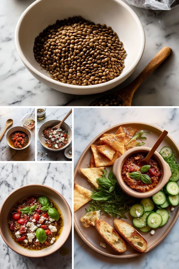 Trader Joe's Lentil Bruschetta Dip