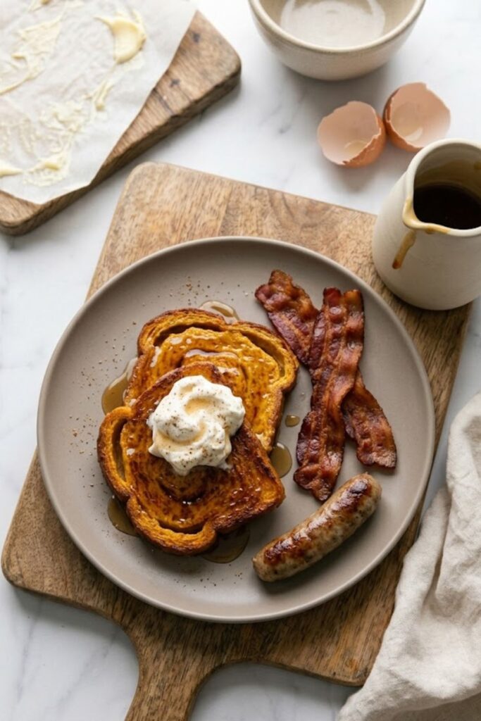 Trader Joe's Pumpkin Brioche French Toast