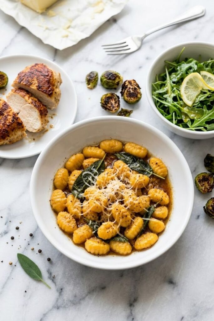 Trader Joe's Pumpkin Gnocchi with Brown Butter