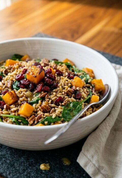 Trader Joes Harvest Blend Recipe With Squash & Cranberries