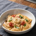 Trader Joe’s Cauliflower Gnocchi with Spinach