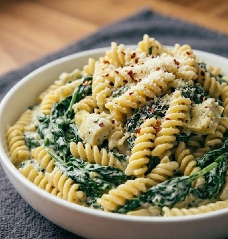 Trader Joes Spinach Artichoke Pasta Recipe
