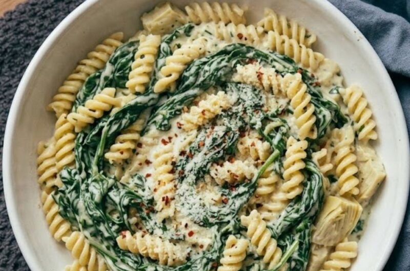 Trader Joes Spinach Artichoke Pasta Recipe