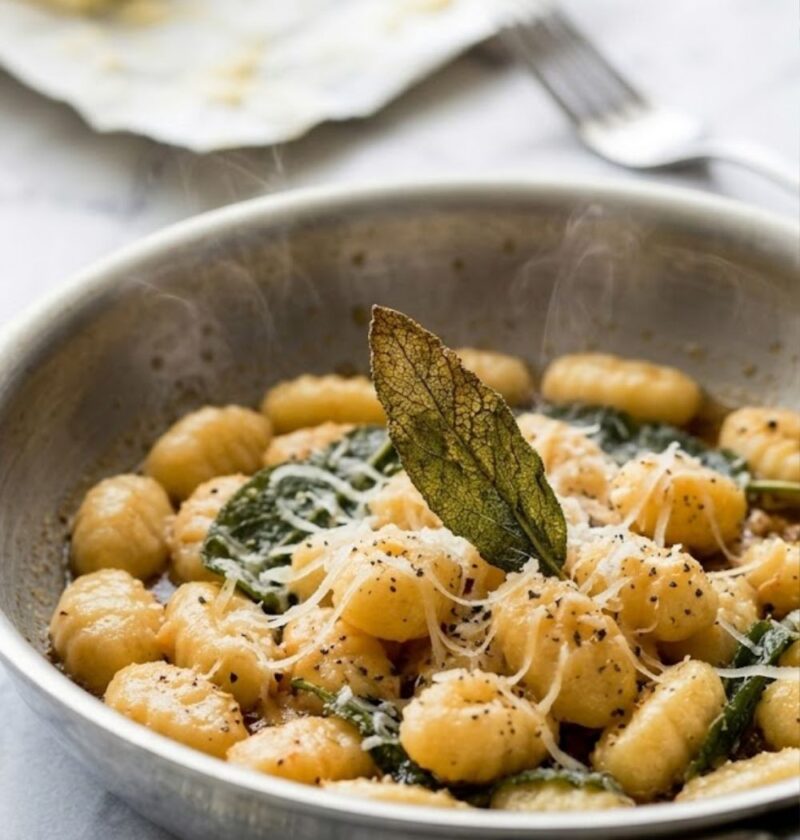 Trader Joe's Pumpkin Gnocchi with Brown Butter