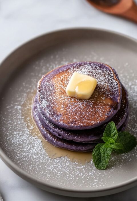 Trader Joe's Ube Mochi Pancakes Recipe