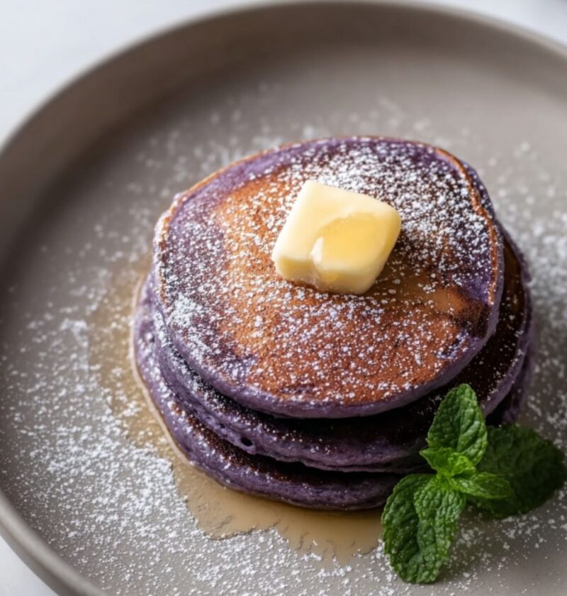 Trader Joe's Ube Mochi Pancakes Recipe